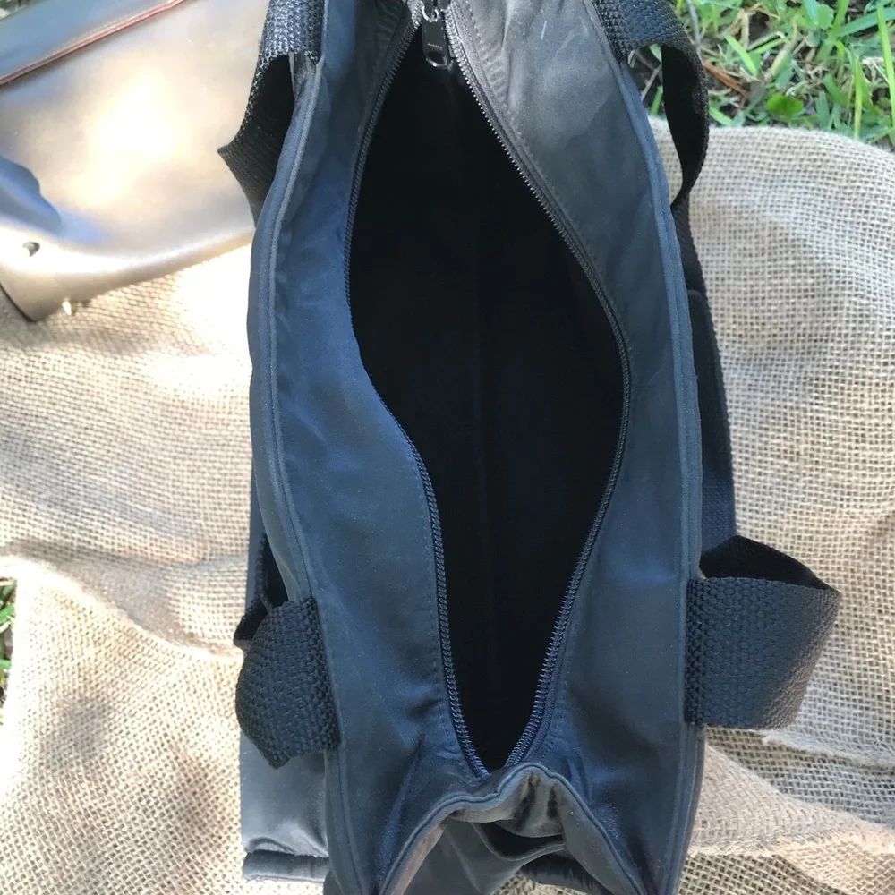 Large Black Kate Spade Tote 10”H x 14 1/2” L
